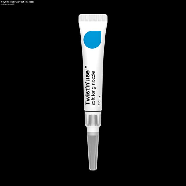 Hoffmann Neopac AG sell "Polyfoil® Twist’n’use™ soft long nozzle"