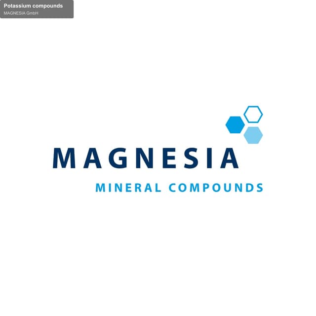 MAGNESIA GmbH sell "Potassium compounds"