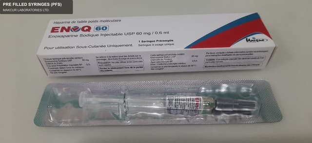 MAKCUR LABORATORIES LTD. sell "PRE FILLED SYRINGES (PFS)"