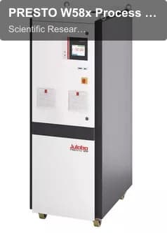 Scientific Research Instruments Company Pvt Ltd sell "PRESTO W58x Process System"