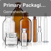 Gerresheimer AG sell "Primary Packaging Glass"