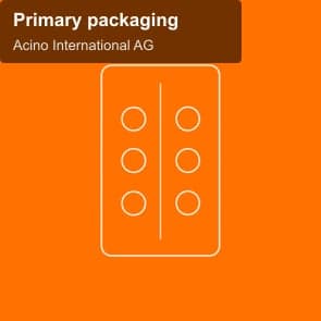 Acino International AG sell "Primary packaging"