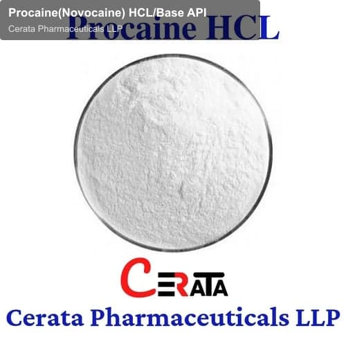 Cerata Pharmaceuticals LLP sell "Procaine(Novocaine) HCL/Base API"