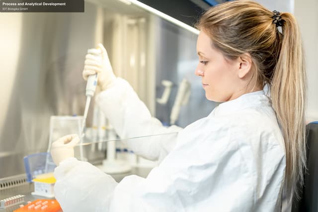 IDT Biologika GmbH sell "Process and Analytical Development"