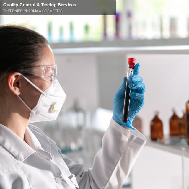 THEPENIER PHARMA & COSMETICS sell "Quality Control & Testing Services"