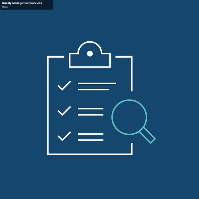 Midas sell "Quality Management Services"