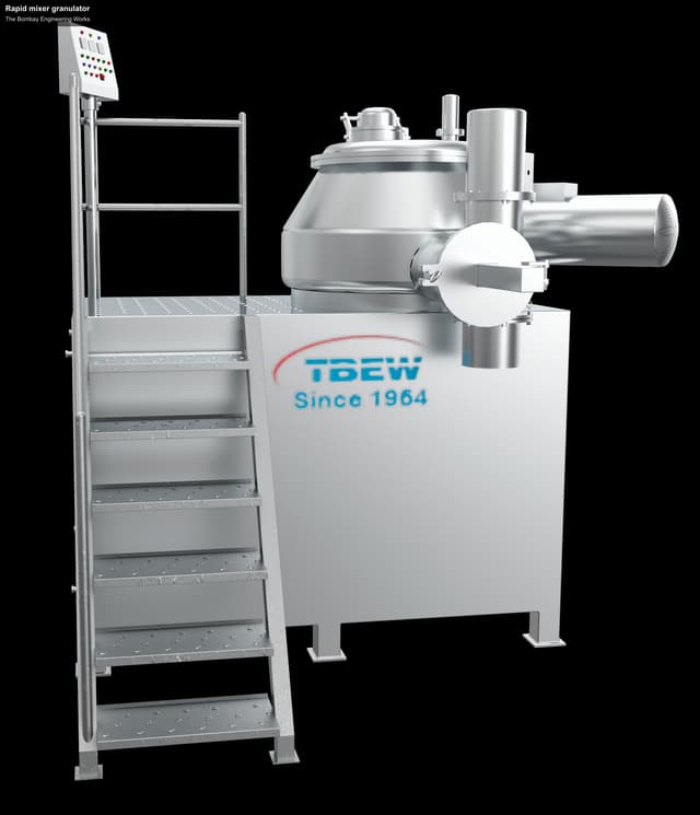 The Bombay Engineering Works sell "Rapid mixer granulator"