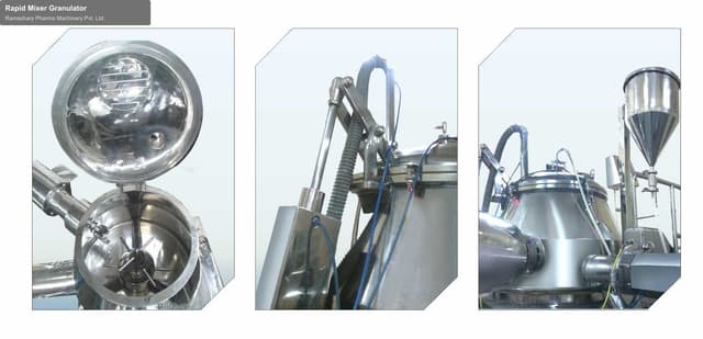 Ramashary Pharma Machinery Pvt. Ltd. sell "Rapid Mixer Granulator"