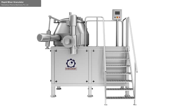 Ramashary Pharma Machinery Pvt. Ltd. sell "Rapid Mixer Granulator"