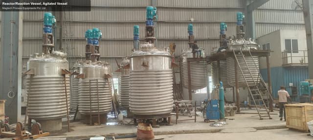 Magtech Process Equipments Pvt. Ltd. sell "Reactor/Reaction Vessel, Agitated Vessel"