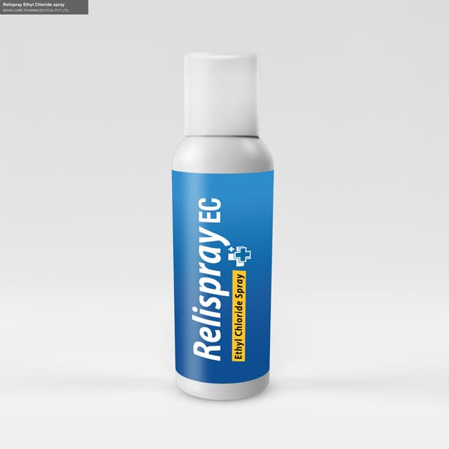 MIDAS CARE PHARMACEUTICAL PVT. LTD. sell "Relispray Ethyl Chloride spray"