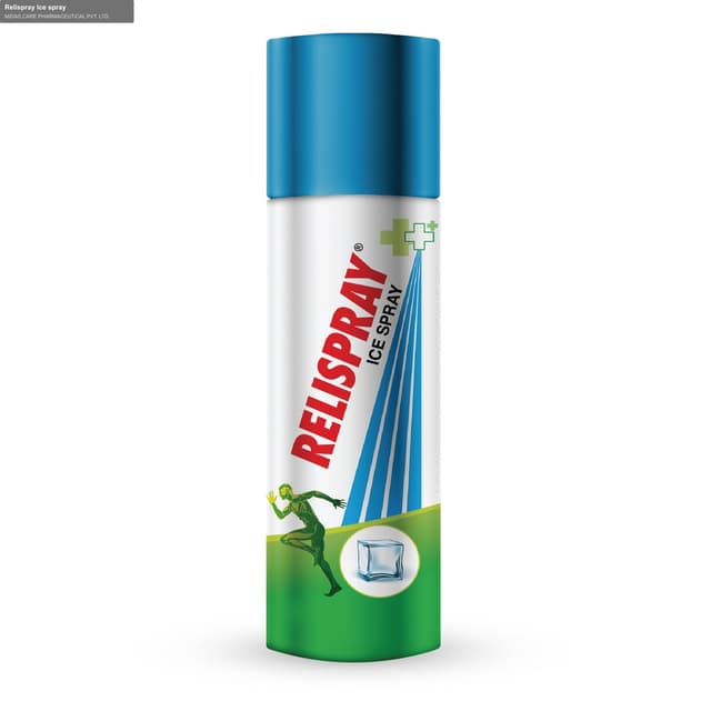 MIDAS CARE PHARMACEUTICAL PVT. LTD. sell "Relispray Ice spray"