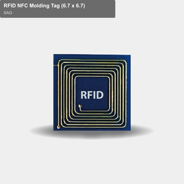SAG sell "RFID NFC Molding Tag (6.7 x 6.7)"