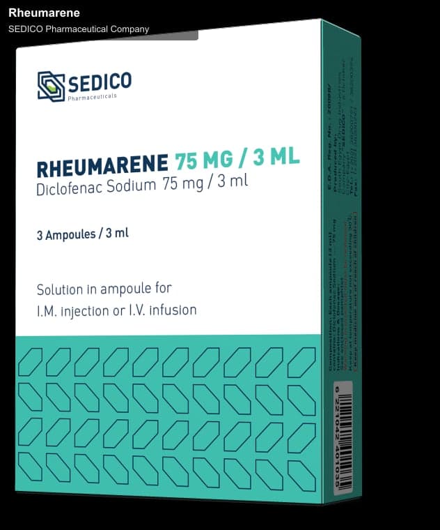 SEDICO Pharmaceutical Company sell "Rheumarene"