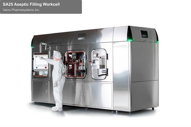 Vanrx Pharmasystems Inc. sell "SA25 Aseptic Filling Workcell"