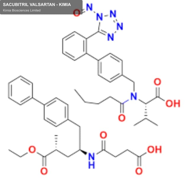 Kimia Biosciences Limited sell "SACUBITRIL VALSARTAN - KIMIA"