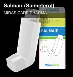 MIDAS CARE PHARMACEUTICAL PVT. LTD. sell "Salmair (Salmeterol)"