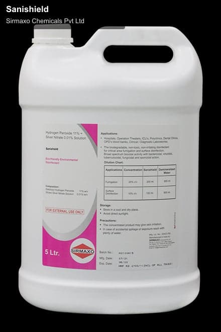 Sirmaxo Chemicals Pvt Ltd sell "Sanishield"