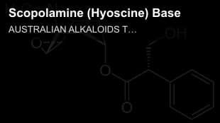 AUSTRALIAN ALKALOIDS TRADING PTY LTD sell "Scopolamine (Hyoscine) Base"