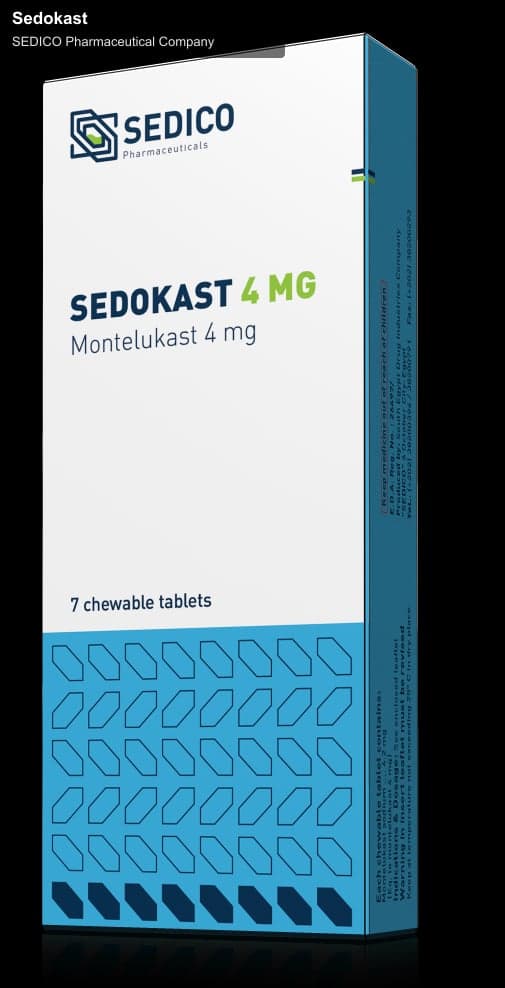 SEDICO Pharmaceutical Company sell "Sedokast"