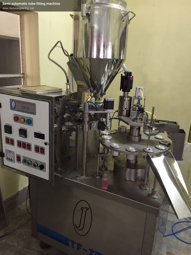 Jicon Technologies Pvt. Ltd. sell "Semi automatic tube filling machine"