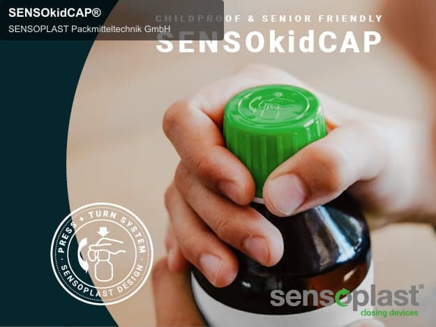 SENSOPLAST Packmitteltechnik GmbH sell "SENSOkidCAP®"