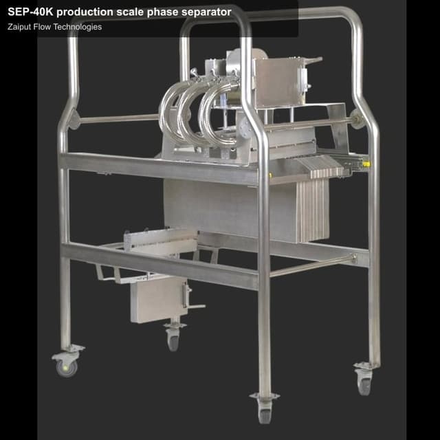Zaiput Flow Technologies sell "SEP-40K production scale phase separator"