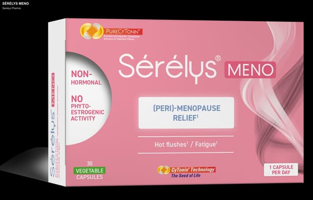 Serelys Pharma sell "SÉRÉLYS MENO"