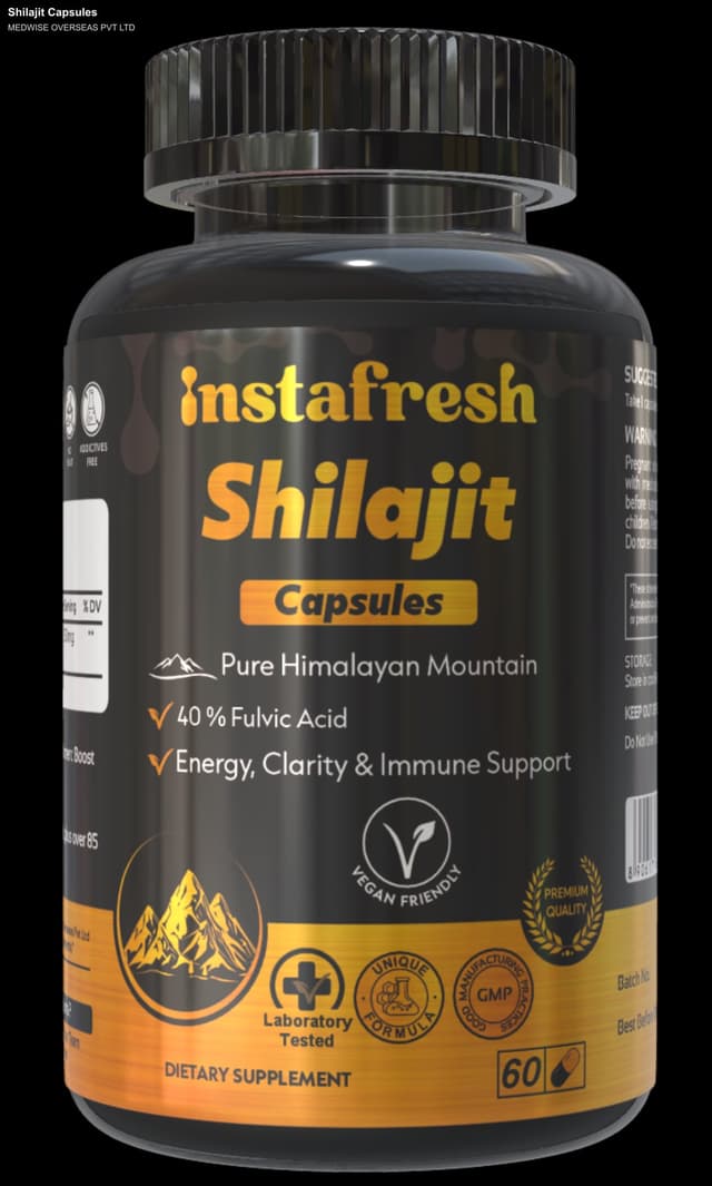 MEDWISE OVERSEAS PVT LTD sell "Shilajit Capsules"