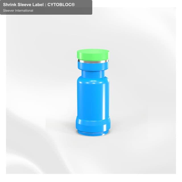 Sleever International sell "Shrink Sleeve Label : CYTOBLOC®"