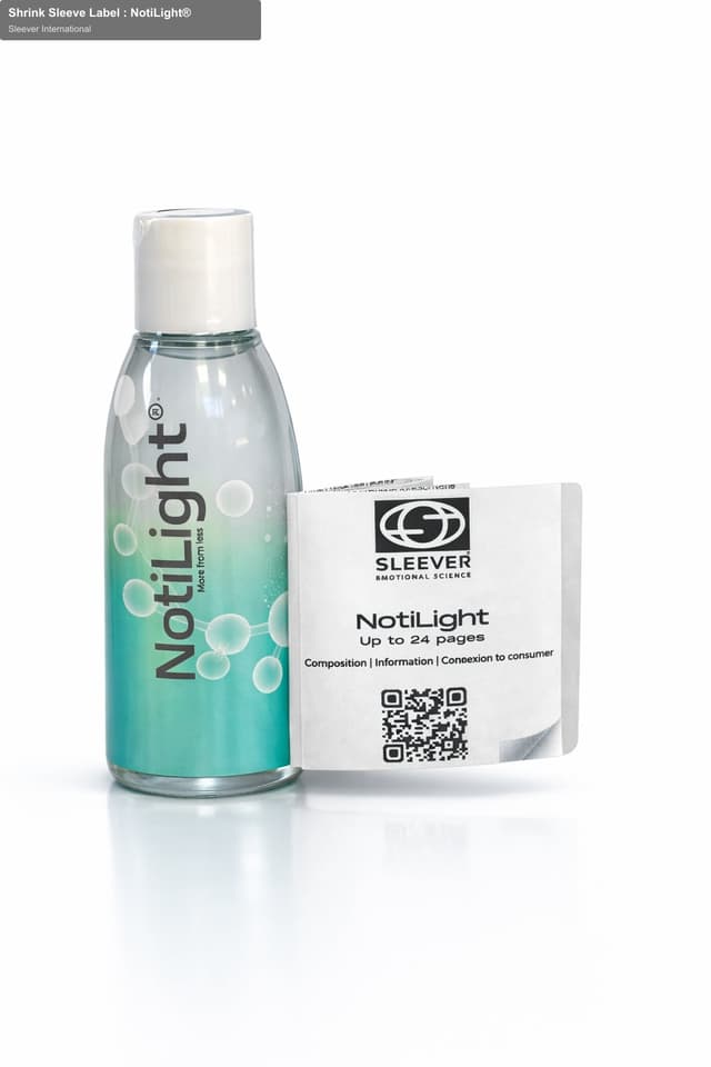 Sleever International sell "Shrink Sleeve Label : NotiLight®"