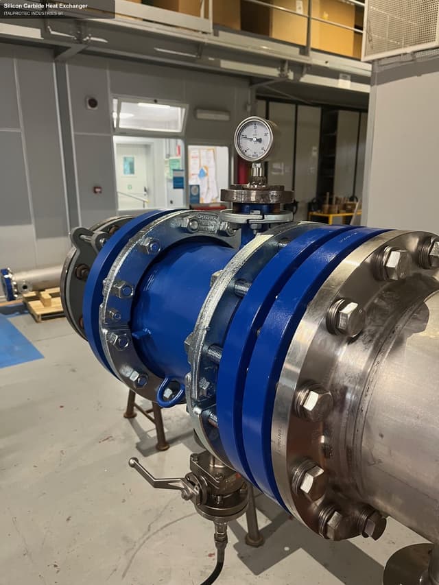 ITALPROTEC INDUSTRIES srl sell "Silicon Carbide Heat Exchanger"