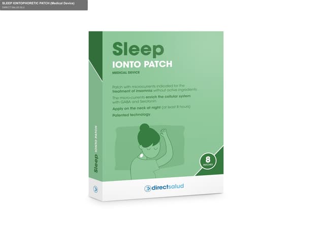 DIRECT SALUD SLU sell "SLEEP IONTOPHORETIC PATCH (Medical Device)"