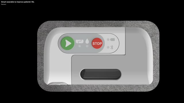 Nemera sell "Smart wearable to improve patients’ life."
