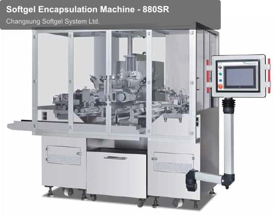 Changsung Softgel System Ltd. sell "Softgel Encapsulation Machine - 880SR"