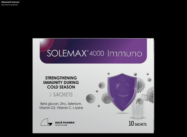 Sole Pharma Healthcare sell "Solemax® Immuno"