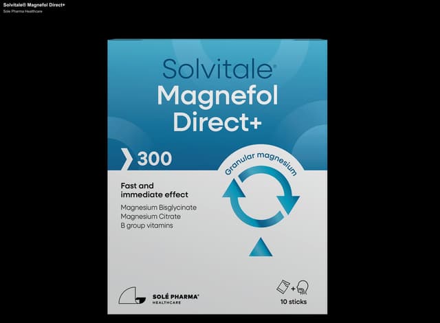 Sole Pharma Healthcare sell "Solvitale® Magnefol Direct+"