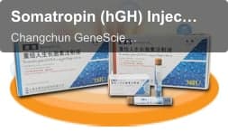 Changchun GeneScience Pharmaceutical Co.,Ltd. sell "Somatropin (hGH) Injection"