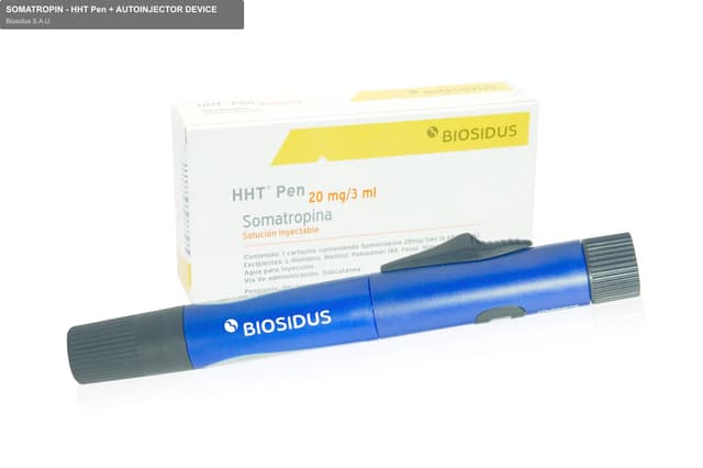 Biosidus S.A.U. sell "SOMATROPIN - HHT Pen + AUTOINJECTOR DEVICE"
