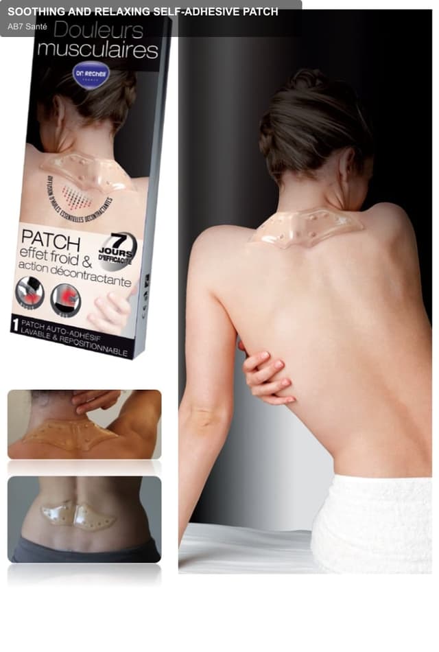 AB7 Santé sell "SOOTHING AND RELAXING SELF-ADHESIVE PATCH"