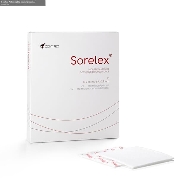 Contipro a.s. sell "Sorelex: Antimicrobial wound dressing"