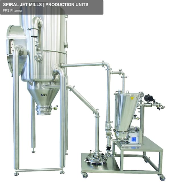 FPS Pharma sell "SPIRAL JET MILLS | PRODUCTION UNITS"