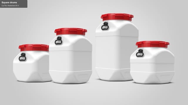 CurTec Nederland B.V sell "Square drums"