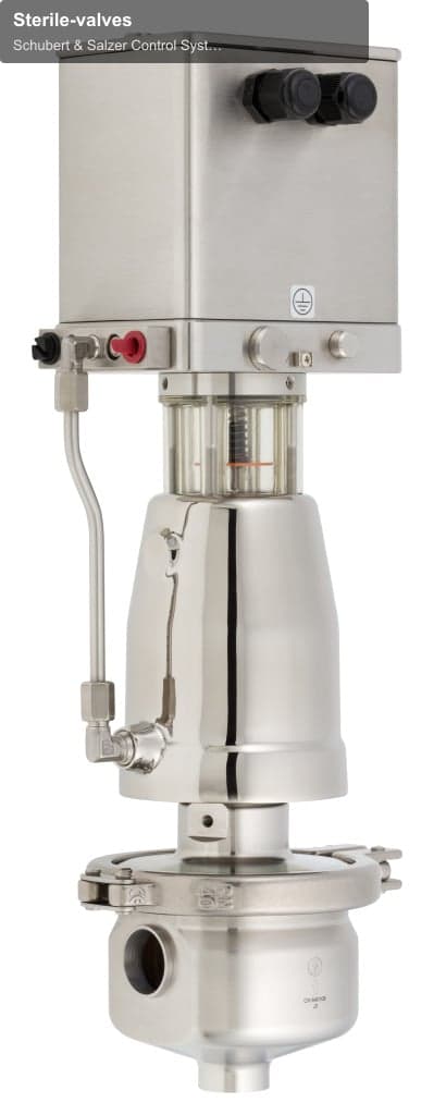 Schubert & Salzer Control Systems GmbH sell "Sterile-valves"