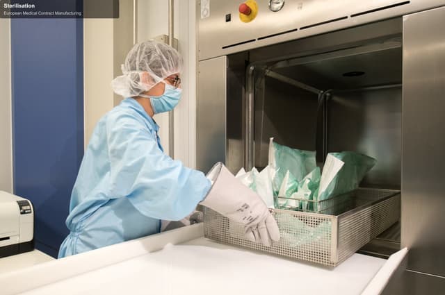 European Medical Contract Manufacturing sell "Sterilisation"