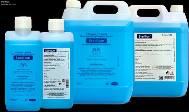 Raman and Weil Pvt Ltd sell "Sterillium"