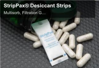 Multisorb, Filtration Group sell "StripPax® Desiccant Strips"