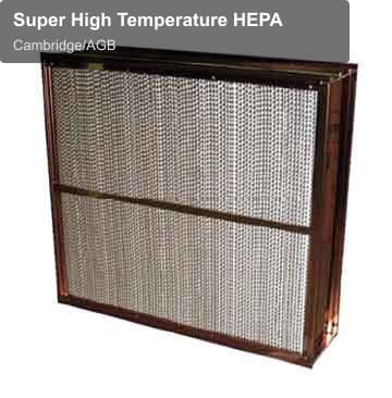 Cambridge/AGB sell "Super High Temperature HEPA"
