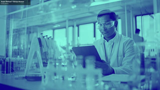 Croda pharma sell "Super Refined™ Benzyl Alcohol"
