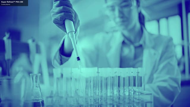 Croda pharma sell "Super Refined™ PEG 300"